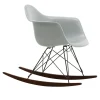 Eames RE Plastic Armchair RAR gyngestol Basic Dark/Dark Maple