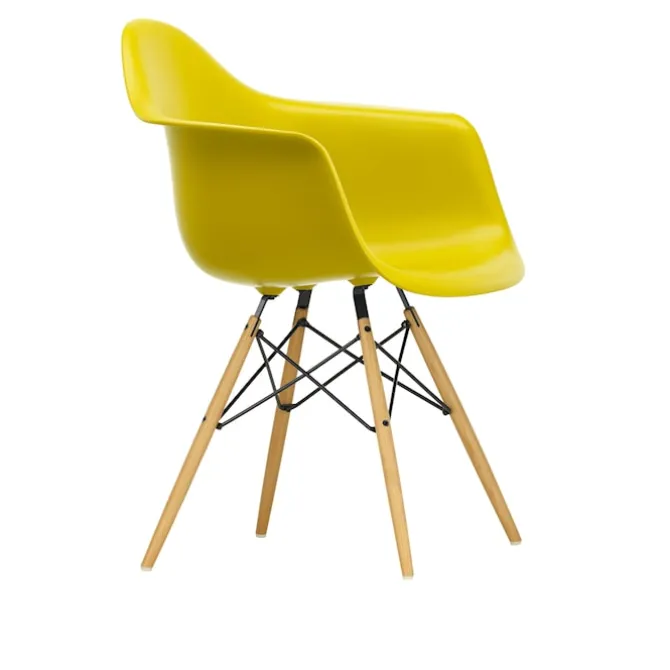 Eames RE Plastic Armchair DAW spisestuestol Ash Honey Tone
