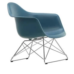 Eames RE Plastic Armchair LAR lenestol Chrome