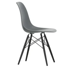 Eames RE Plastic Chair DSW stol Black Maple
