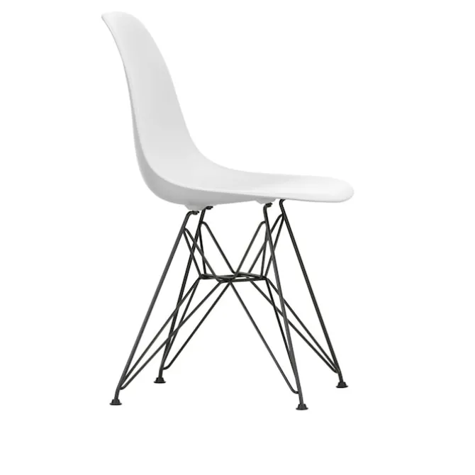 Eames RE Plastic Chair DSR stol Basic Dark