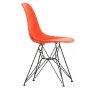 Eames RE Plastic Chair DSR stol Basic Dark