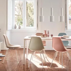 Eames RE Plastic Chair DSX stol Basic Dark