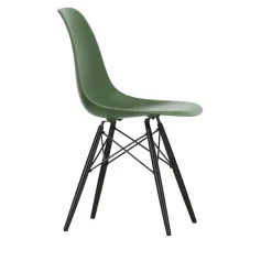 Eames RE Plastic Chair DSW stol Black Maple