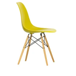 Eames RE Plastic Chair DSW stol Golden Maple