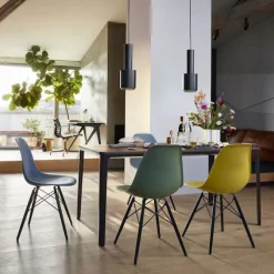 Eames RE Plastic Chair DSW stol Ash Honey Tone