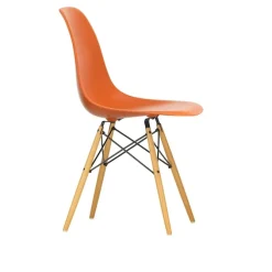 Eames RE Plastic Chair DSW stol Golden Maple
