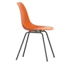Eames RE Plastic Chair DSX stol Basic Dark
