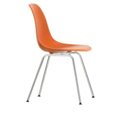 Eames RE Plastic Chair DSX stol Chrome