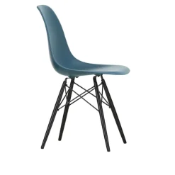 Eames RE Plastic Chair DSW stol Black Maple