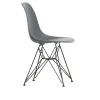 Eames RE Plastic Chair DSR stol Basic Dark