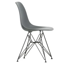 Eames RE Plastic Chair DSR stol Basic Dark
