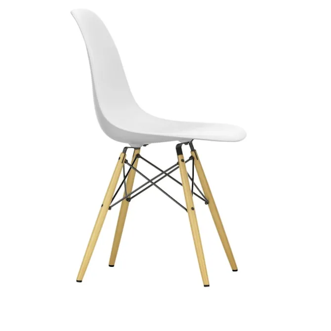Eames RE Plastic Chair DSW stol Golden Maple
