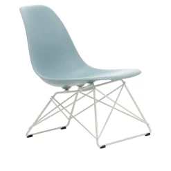 Eames RE Plastic Side Chair LSR stol Hvit