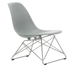 Eames RE Plastic Side Chair LSR stol Chrome