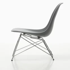 Eames RE Plastic Side Chair LSR stol Chrome