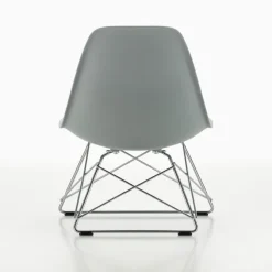 Eames RE Plastic Side Chair LSR stol Chrome