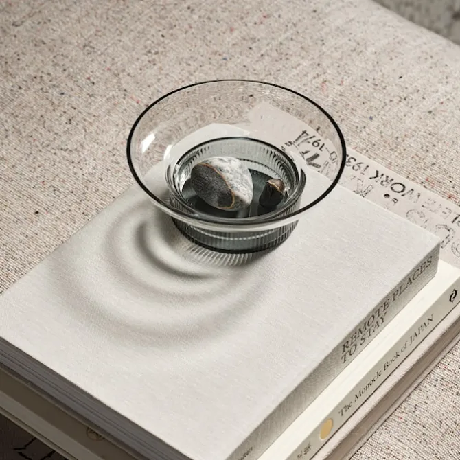 Ensemble Vase Røykblå 60 mm