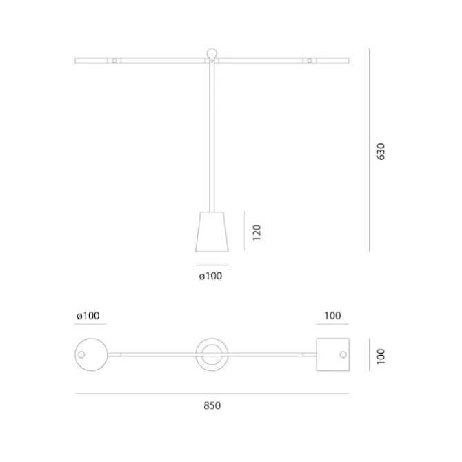 Equilibrist Bordlampe