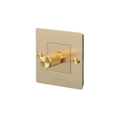 EU 1G Dimmer Switch With Logo 250W