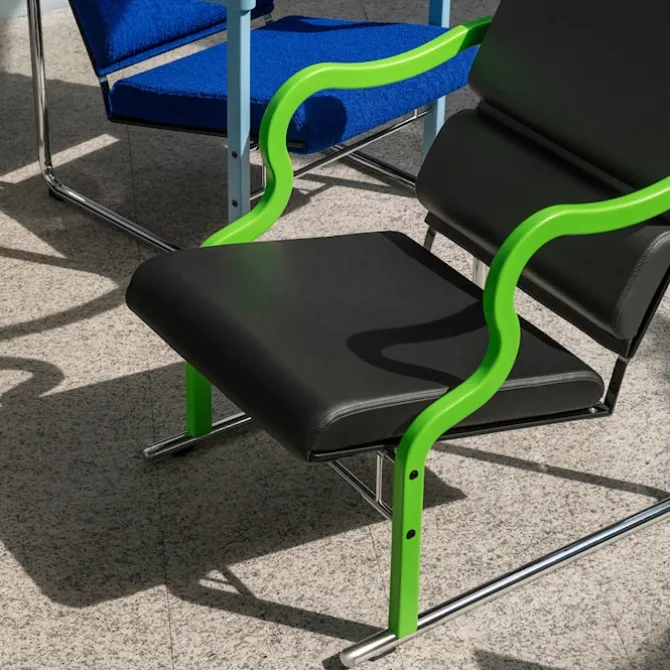 Experiment Lounge Chair 501 Green