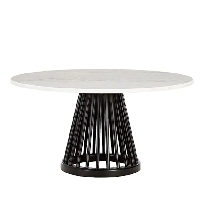 Fan Large Black Side Table