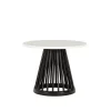 Fan Small Black Side Table