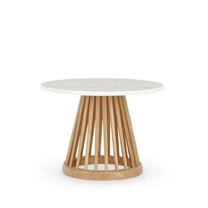 Fan Small Natural Side Table