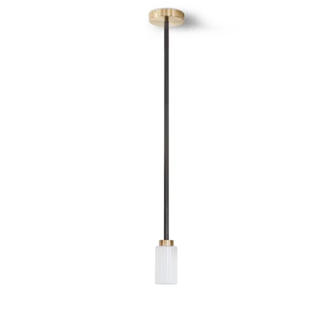 Farol Pendant, Brass/Opal