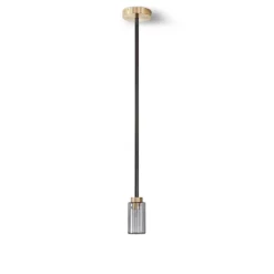 Farol Pendant, Brass/Opal