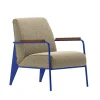 Fauteuil de Salon lenestol Prouvé Bleu Marcoule