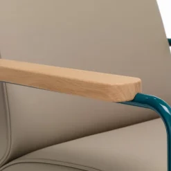 Fauteuil de Salon lenestol Prouvé Bleu Marcoule