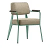 Fauteuil Direction lenestol Prouvé Blé Vert