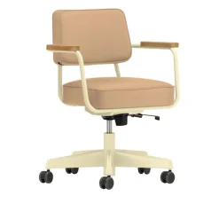 Fauteuil Direction Pivotant skrivebordsstol Ecru