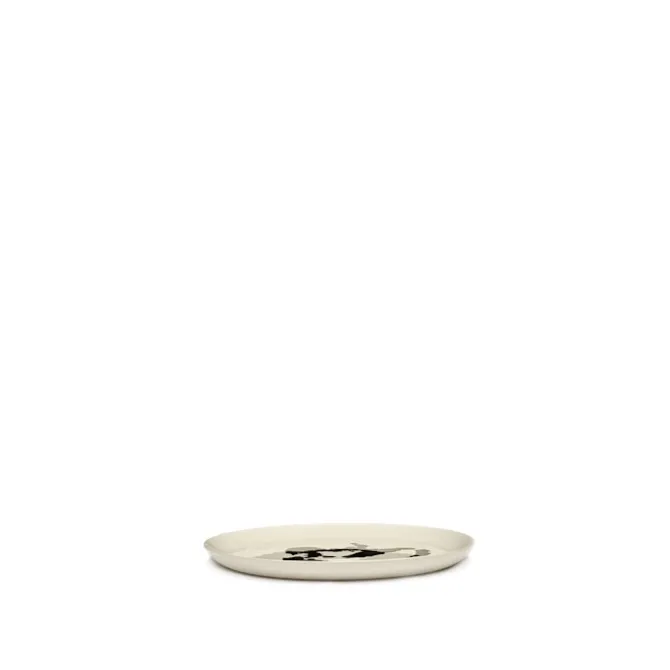 Feast Plate - White Pepper Black