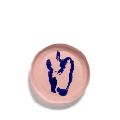 Feast Serving Plate - Delicious Pink Pepper Blue