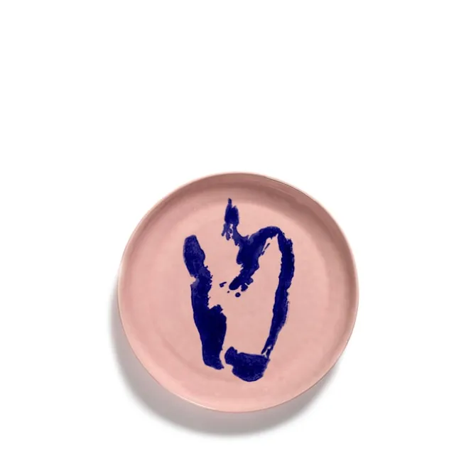Feast Serving Plate - Delicious Pink Pepper Blue