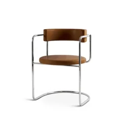 FF Cantilever Chair Cubic Chrome Legs