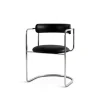 FF Cantilever Chair Rounded Chrome Legs
