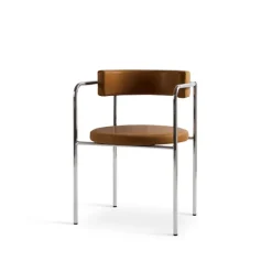 FF Chair Cubic Chrome Legs