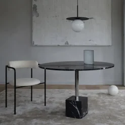 FF Chair Cubic Chrome Legs