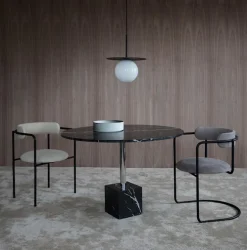 FF Chair Cubic Chrome Legs