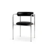 FF Chair Rounded Chrome Legs