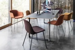 Fiber Armchair - Tube Base
