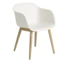Fiber Armchair - Wood Base