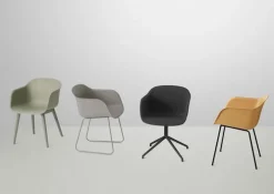 Fiber Armchair Sled base