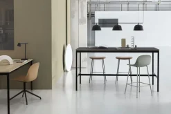 Fiber Bar Stool - Tube Base