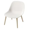 Fiber Lounge Chair Wood Base