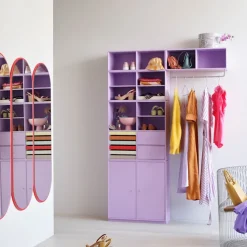 Figure Oval Mirror - Suspension Rail