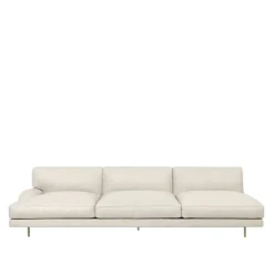 Flaneur 3-seters sofa Antique Brass